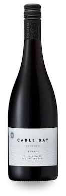 Cable Bay Reserve Syrah Waiheke Island 2020